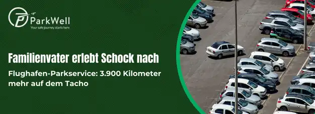 Familienvater erlebt Schock nach Flughafen-Parkservice: 3.900 Kilometer mehr auf dem Tacho