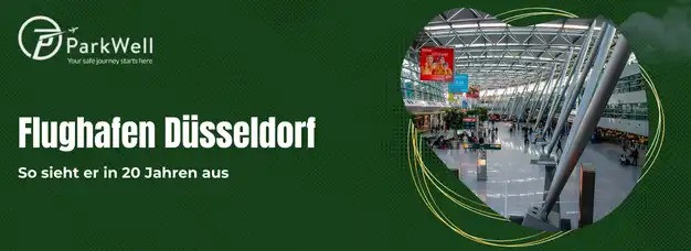 So könnte der Flughafen Düsseldorf in zwanzig Jahren aussehen