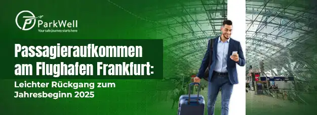 Passagieraufkommen am Flughafen Frankfurt: Leichter Rückgang zum Jahresbeginn 2025