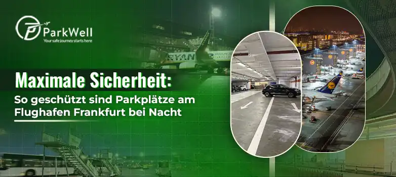 Maximale Sicherheit: So geschützt sind Parkplätze am Flughafen Frankfurt bei Nacht