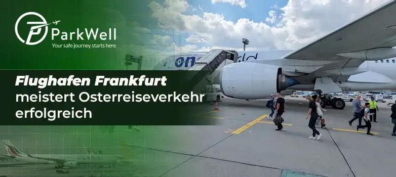 Flughafen Frankfurt meistert Osterreiseverkehr erfolgreich
